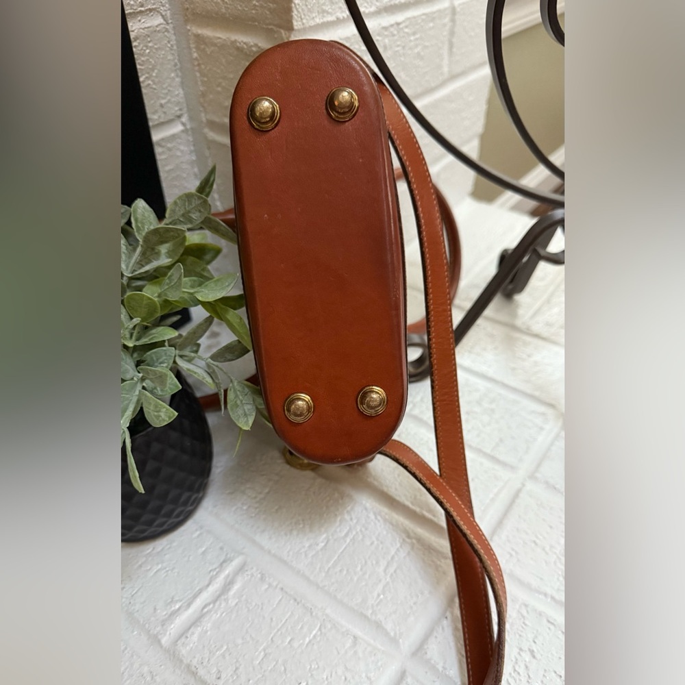 VTG DOONEY & BOURKE Mini Norfolk Crossbody Satchel - Picture 6 of 7